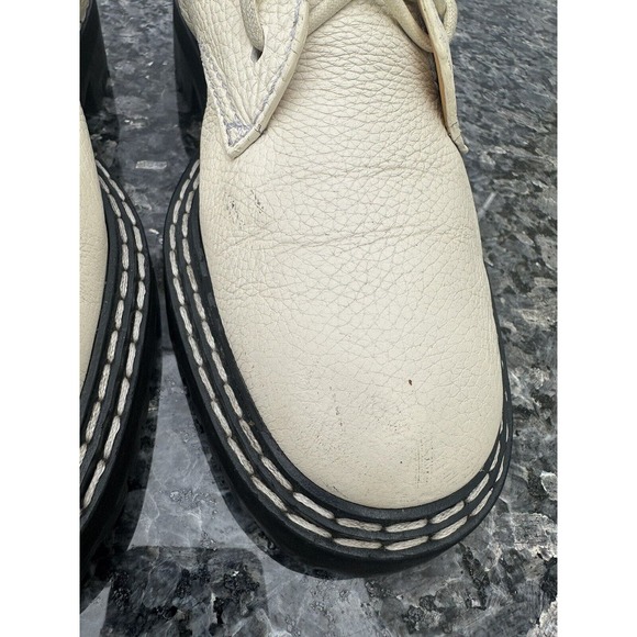 Proenza Schouler Combat Lace Up Boot Women’s Size EU 39.5 vory - Picture 9 of 16